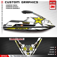 Complete Sticker Decal Kit Vinyl for Yamaha PWC Super Jet Ski SJ 700 1996-2020