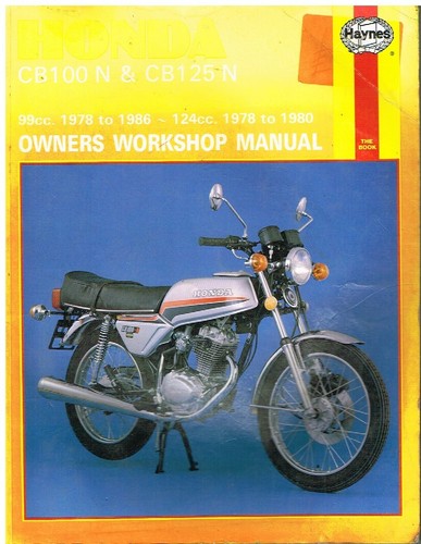 Honda cb100n cb125n 1978 - honda,
