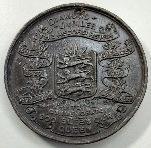 1897 guernsey queen - guernsey, victoria