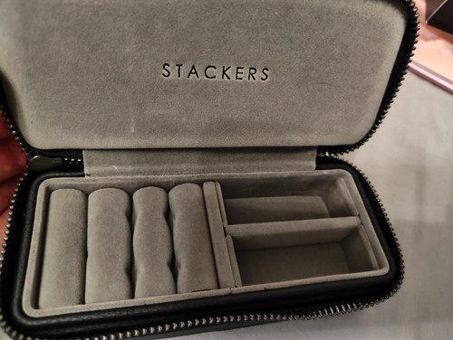 Stackers black medium - black, zipped