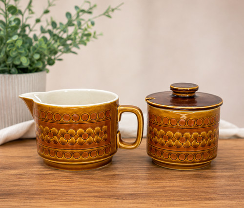 Hornsea pottery saffron - pottery,