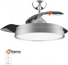 Cecotec Ceiling Fan with Pale Retractable and EnergySilence Aero 4280 Grey