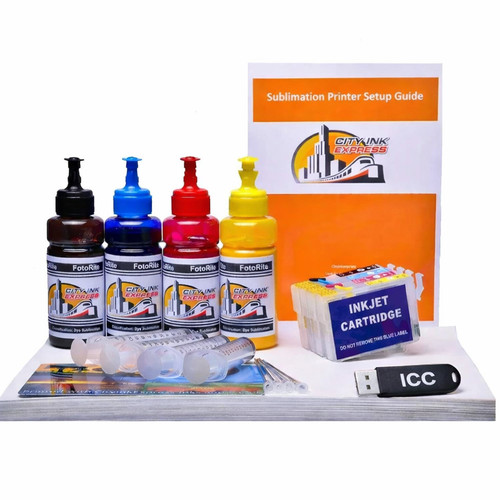 Sublimation ink cartridge fits - ink,