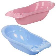 100L Portable Pink/Blue Sindi Plastic Bath Tub for Newborns and Toddlers