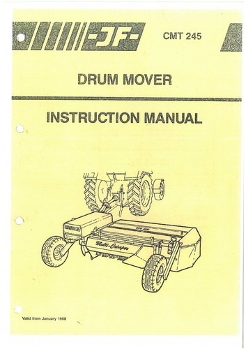 Drum mower cmt 245 - drum,