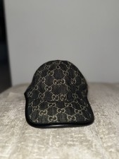 Gucci black denim monogram