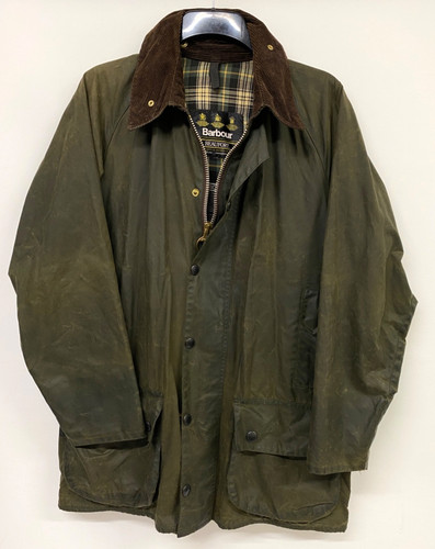 Barbour wax jacket olive - wax,