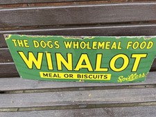 Spillers Winalot Enamel Sign