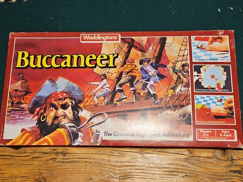 Buccaneer board game vintage - game.,