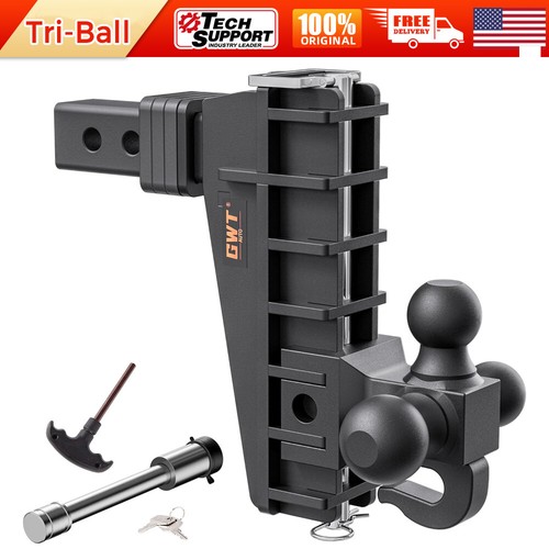 Adjustable trailer hitch - adjustable,