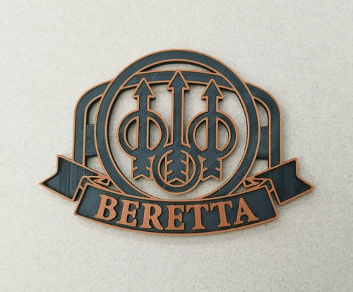 Beretta magnetic badge - magnetic,