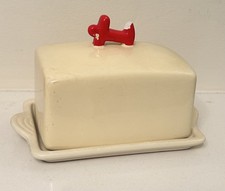 Anchor Dolomite Butter Dishes Vintage Retro Classic Ceramic Collectable 