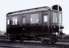 NER Inspection car model train