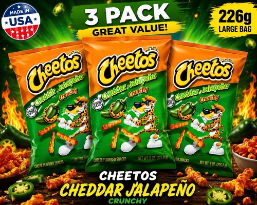 Cheetos cheddar jalapeño - cheddar,