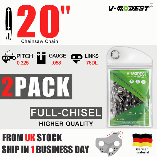 2pack chainsaw chain fits - chainsaw,
