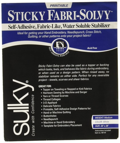 Sulky sticky fabri solvy - sulky,