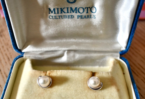 Rare mikimoto stg silver 7mm - stg,