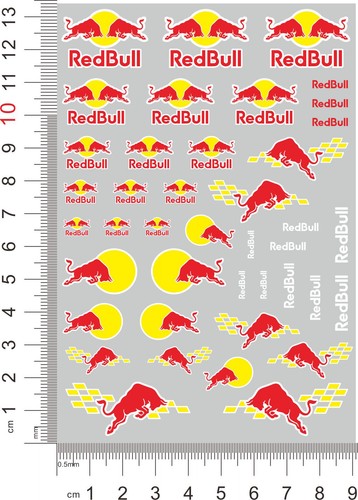 Red bull racing waterslide - red,
