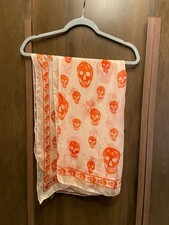 Alexander McQueen Skull Scarf