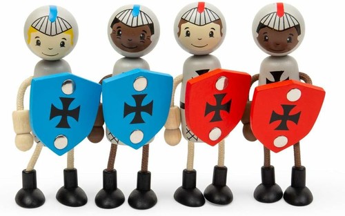 Bigjigs wooden toy medieval - bigjigs,