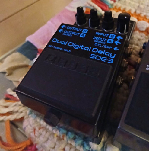 Boss sde dual digital delay - sde-3,