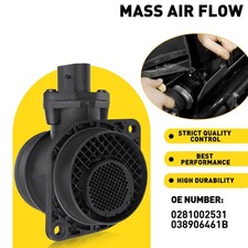 Mass Air Flow Meter Sensor For VW Multivan 5 Touran 1.9 Tdi 2003-10 0281002531