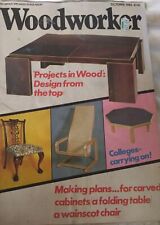 Woodworker Magazine October Argus Specialist Publication 1985 Magazine Vintage