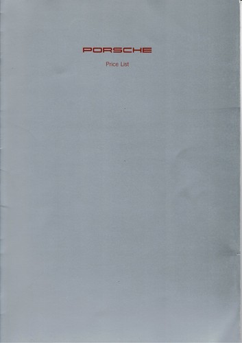 Porsche range price - porsche,