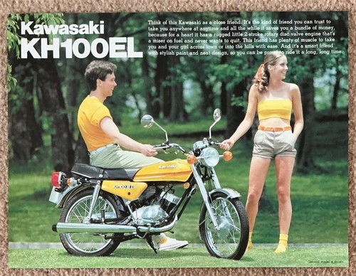 Kawasaki kh100el motorcycle - kawasaki,