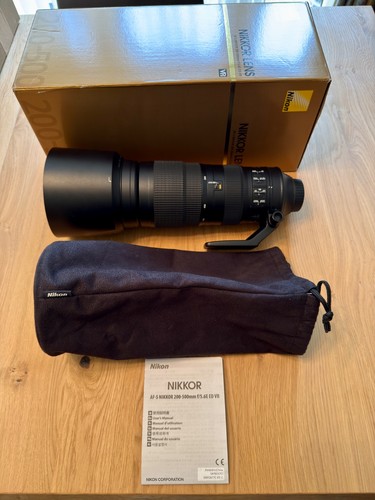 Nikon nikkor 200 - nikon, 200-500mm