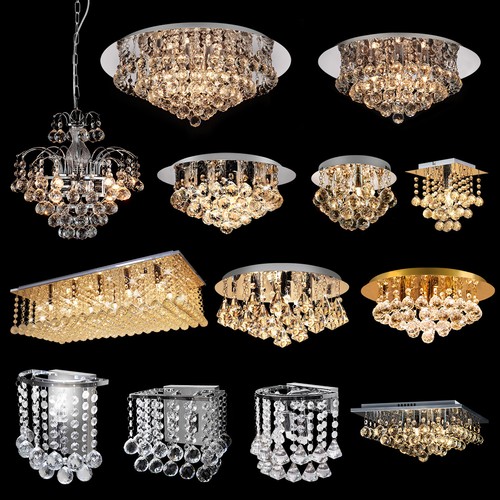 Led crystal droplet - droplet, chandelier