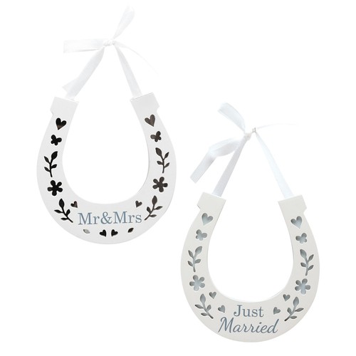 Wedding horseshoe wooden with - wedding,