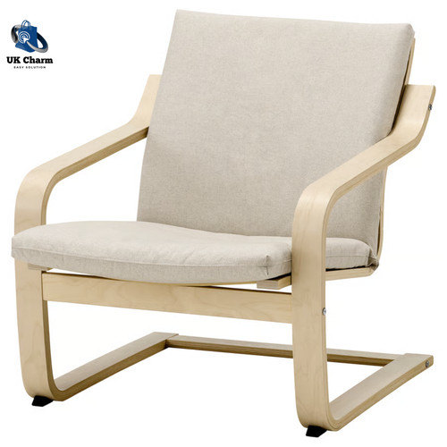 Ikea low back armchair light - ikea,