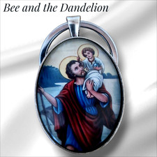 St Christopher Glass Oval