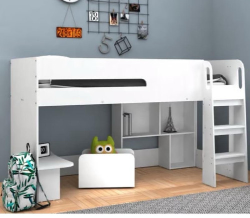 White painted wood - white,
