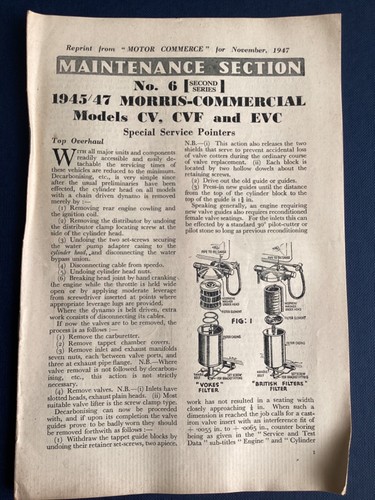 Morris commercial van models - van,