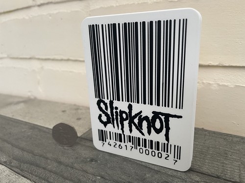 Slipknot barcode sign - slipknot,