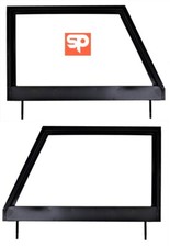 Pair UNGLAZED Front Door Tops RH & LH For Land Rover Series 2 2a 320854 320853