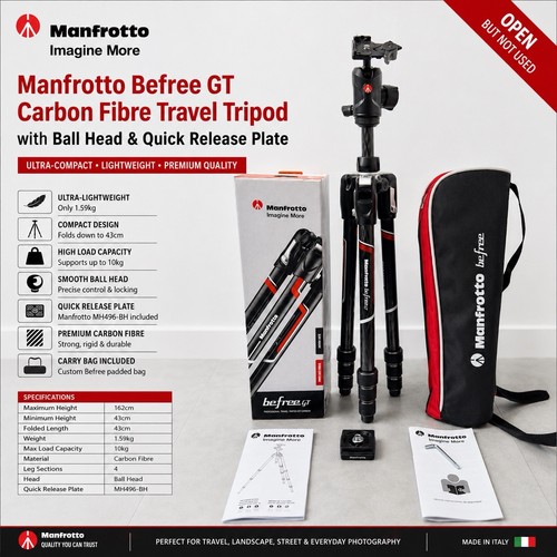 Manfrotto befree carbon - gt,