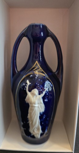 Antique cobalt blue porcelain - blue,