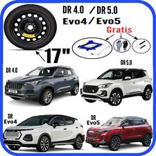 Ruotino di Scorta Dr 4.0 / 5.0 / Evo4 / Evo5  17" Ruota Cric Guanti Cacciavite