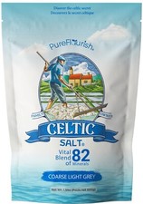 Pure Flourish Celtic Salt - 600g | Grey Coarse Organic 100% Natural Minerals