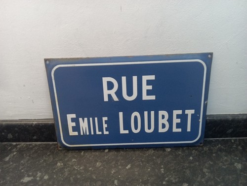 Vintage original french - french, enamel