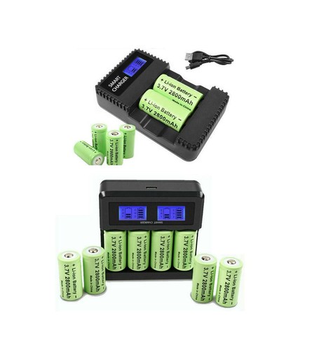 Cr123 rechargeable batteries - cr123,