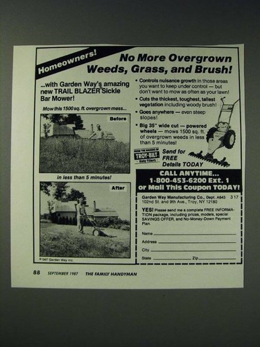1987 garden way trail - 1987,