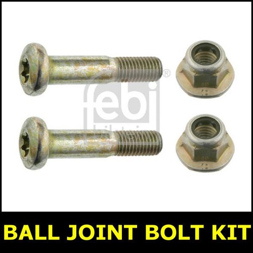 Ball joint bolt kit front - ball,