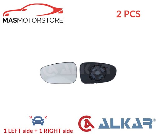 Rear view mirror glass pair - view,