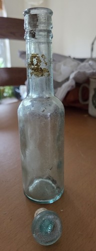 Vintage glass bottles - glass, bottles,