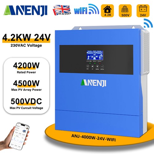 2kw 24v hybrid solar - 24v,