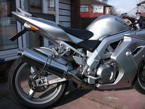 Suzuki sv1000 stainless oval - suzuki,